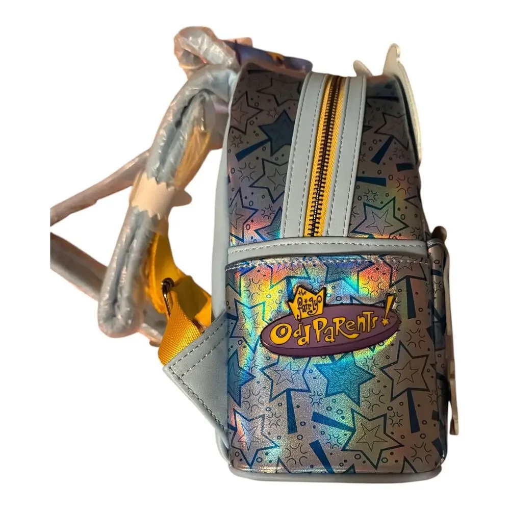 Loungefly The Fairly OddParents NYCC Limited Edition glow mini backpack NWT